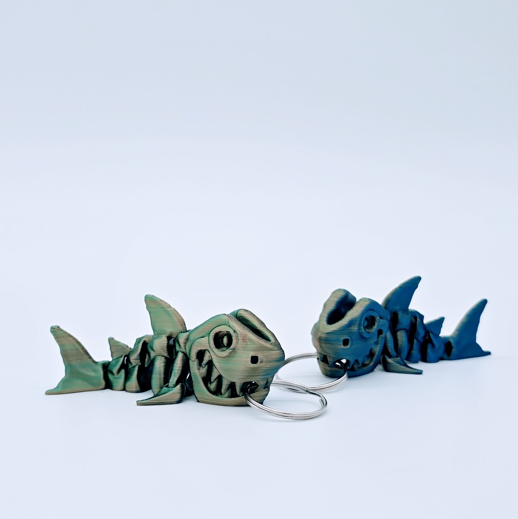 Haiskelett Schlüsselanhänger